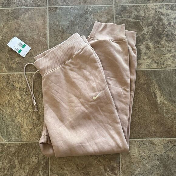 Nike Pants - Nike Phoenix Fleece High Waisted Joggers Size XL